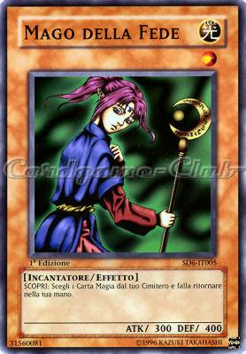 SD6-IT005 Mago della Fede comune 1a Edizione (IT) -NEAR MINT-
