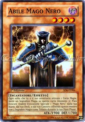 SD6-IT006 Abile Mago Nero comune 1a Edizione (IT) -NEAR MINT-