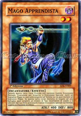 SD6-IT007 Mago Apprendista comune 1a Edizione (IT) -NEAR MINT-