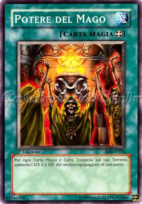 SD6-IT022 Potere del Mago comune 1a Edizione (IT) -NEAR MINT-