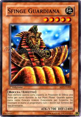 SD7-IT005 Sfinge Guardiana comune 1a Edizione (IT) -NEAR MINT-