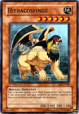 SD7-IT009 Hieracosfinge comune 1a Edizione (IT) -NEAR MINT-