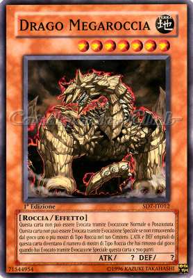 SD7-IT012 Drago Megaroccia comune 1a Edizione (IT) -NEAR MINT-