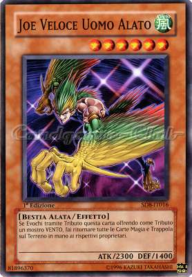 SD8-IT016 Joe Veloce Uomo Alato comune 1a Edizione (IT) -NEAR MINT-