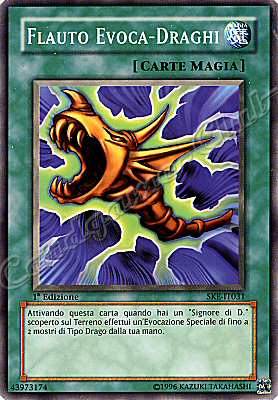 SKE-IT031 Flauto Evoca-Draghi comune 1a Edizione (IT) -NEAR MINT-
