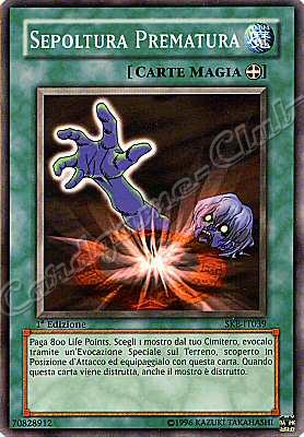SKE-IT039 Sepoltura Prematura comune 1a Edizione (IT) -NEAR MINT-