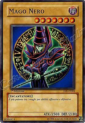 SYE-IT001 Mago Nero super rara 1a Edizione (IT) -NEAR MINT-