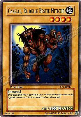SYE-IT013 Gazelle, Re delle Bestie Mitiche comune 1a Edizione (IT) -NEAR MINT-