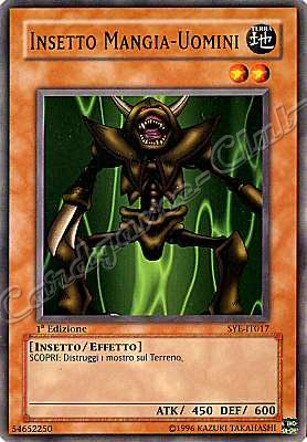 SYE-IT017 Insetto Mangia-Uomini comune 1a Edizione (IT) -NEAR MINT-