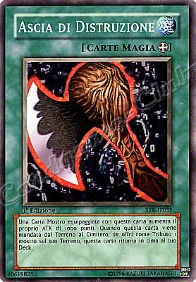 SYE-IT035 Ascia di Distruzione comune 1a Edizione (IT) -NEAR MINT-
