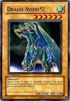 YSD-IT003 Drago Avido #2 comune 1a Edizione (IT) -PLAYED-