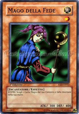 YSD-IT012 Mago della Fede comune 1a Edizione (IT) -NEAR MINT-