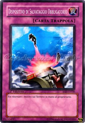 YSD-IT038 Dispositivo di Salvataggio Obbligatorio comune 1a Edizione (IT) -NEAR MINT-