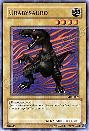 MIK-I009 Urabysauro comune Unlimited (IT) -NEAR MINT-