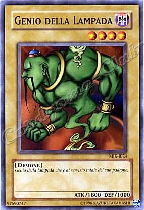 MIK-I024 Genio della Lampada comune Unlimited (IT) -NEAR MINT-