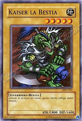 MIK-I025 Kaiser la Bestia comune Unlimited (IT) -NEAR MINT-