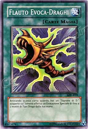 MIK-I039 Flauto Evoca-Draghi super rara Unlimited (IT) -NEAR MINT-