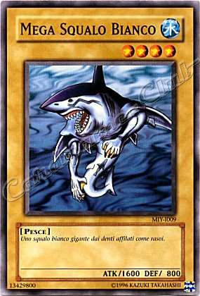 MIY-I009 Mega Squalo Bianco comune Unlimited (IT) -NEAR MINT-