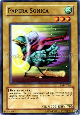 SD8-IT003 Papera Sonica comune Unlimited (IT) -NEAR MINT-