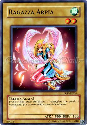 SD8-IT004 Ragazza Arpia comune Unlimited (IT) -NEAR MINT-