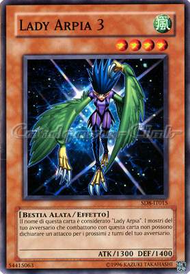 SD8-IT015 Lady Arpia 3 comune Unlimited (IT) -NEAR MINT-