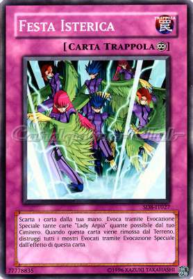 SD8-IT027 Festa Isterica comune Unlimited (IT) -NEAR MINT-