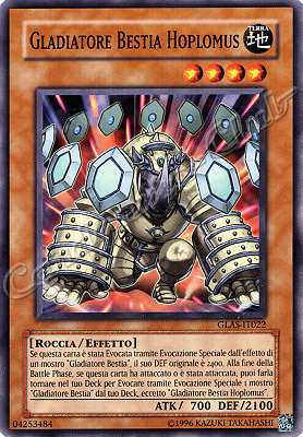 GLAS-IT022 Gladiatore Bestia Hoplomus comune Unlimited (IT) -NEAR MINT-