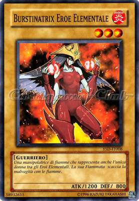 YSD-IT008 Burstinatrix Eroe Elementale comune Unlimited (IT) -NEAR MINT-