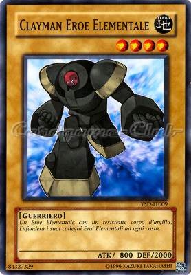 YSD-IT009 Clayman Eroe Elementale comune Unlimited (IT) -NEAR MINT-