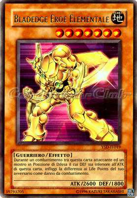 YSD-IT019 Bladedge Eroe Elementale ultra rara Unlimited (IT) -NEAR MINT-