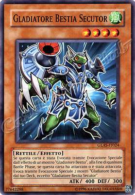 GLAS-IT024 Gladiatore Bestia Secutor comune Unlimited (IT) -NEAR MINT-