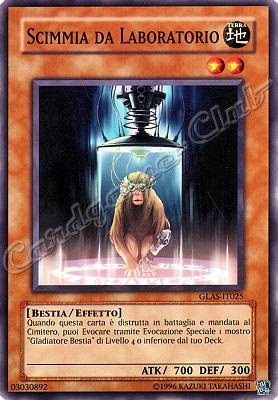 GLAS-IT025 Scimmia da Laboratorio comune Unlimited (IT) -NEAR MINT-
