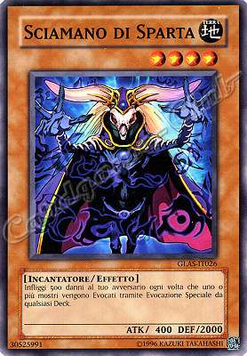 GLAS-IT026 Sciamano di Sparta comune Unlimited (IT) -NEAR MINT-