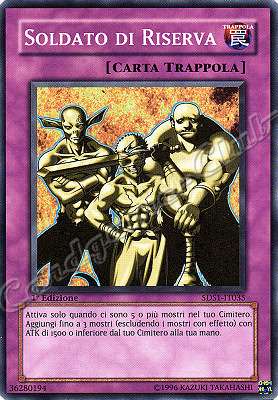 5DS1-IT035 Soldato di Riserva comune 1a Edizione (IT) -NEAR MINT-