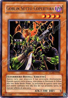 GLAS-IT030 Goblin Sotto Copertura rara Unlimited (IT) -NEAR MINT-