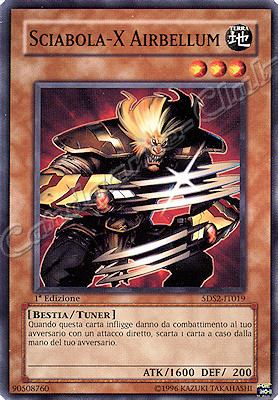 5DS2-IT019 Sciabola-X Airbellum comune 1a Edizione (IT) -NEAR MINT-