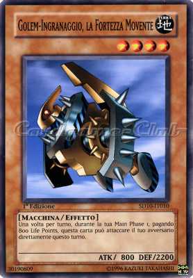 SD10-IT010 Golem-Ingranaggio, la Fortezza Movente comune 1a Edizione (IT) -NEAR MINT-