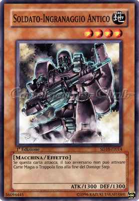 SD10-IT014 Soldato-Ingranaggio Antico comune 1a Edizione (IT) -NEAR MINT-
