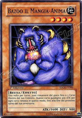 SDDE-IT008 Bazoo il Mangia-Anima comune 1a Edizione (IT) -NEAR MINT-