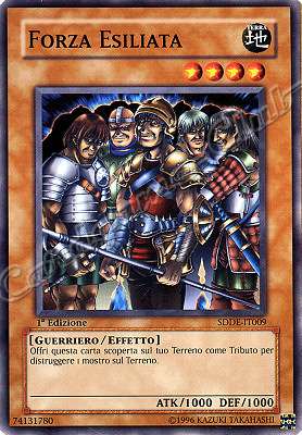 SDDE-IT009 Forza Esiliata comune 1a Edizione (IT) -NEAR MINT-