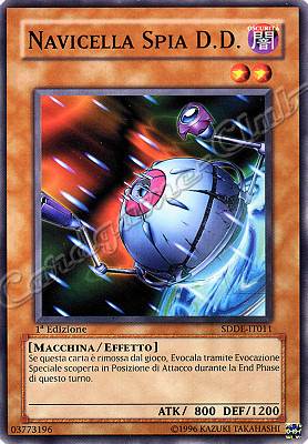 SDDE-IT011 Navicella Spia D.D. comune 1a Edizione (IT) -NEAR MINT-