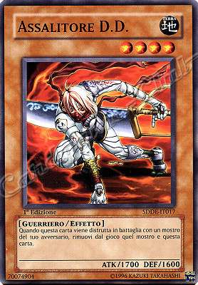 SDDE-IT017 Assalitore D.D. comune 1a Edizione (IT) -NEAR MINT-