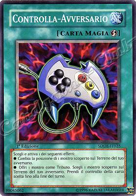 SDDE-IT025 Controlla-Avversario comune 1a Edizione (IT) -NEAR MINT-