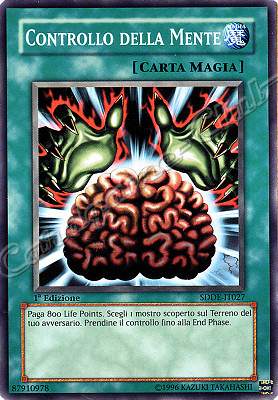 SDDE-IT027 Controllo della Mente comune 1a Edizione (IT) -NEAR MINT-