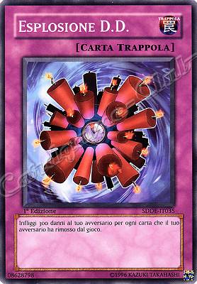 SDDE-IT035 Esplosione D.D. comune 1a Edizione (IT) -NEAR MINT-
