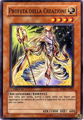 SDRL-IT003 Profeta della Creazione comune 1a Edizione (IT) -NEAR MINT-