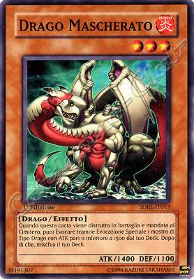 SDRL-IT013 Drago Mascherato comune 1a Edizione (IT) -NEAR MINT-