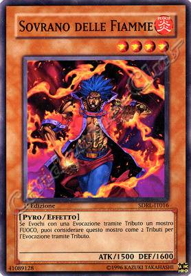 SDRL-IT016 Sovrano delle Fiamme comune 1a Edizione (IT) -NEAR MINT-