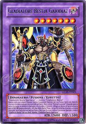 GLAS-IT043 Gladiatore Bestia Gaiodiaz rara Unlimited (IT) -NEAR MINT-
