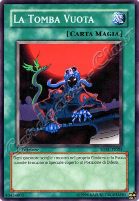 SDRL-IT023 La Tomba Vuota comune 1a Edizione (IT) -NEAR MINT-